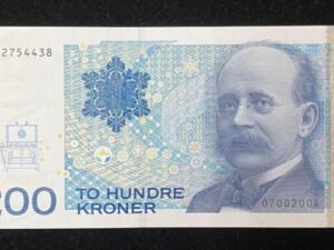 B271-NORWAY-2002-14挪威紙幣,200 Kroner(B)
