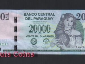 273-1 B273-PARAGUAY--2013巴拉圭紙幣2.0000 Guaranies(B)