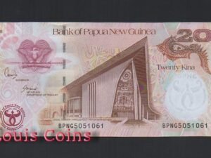 275-1 B275-PAPUA NEW GUINEA--2008巴布亞新幾內亞紀念紙鈔20 Kina(243)