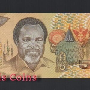 277-2 B277-PAPUA NEW GUINEA--1989巴布亞新幾內亞紙幣50 Kina(1256)