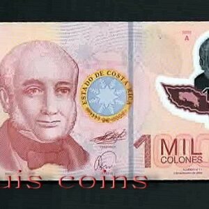 B028-COSTA RICA-2009哥斯大黎加塑膠鈔.1000 COLONES(1315)
