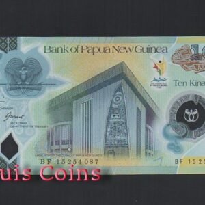 B280-PAPUA NEW GUINEA-2015巴布亞新幾內亞紀念塑膠鈔票10 Kina(428)