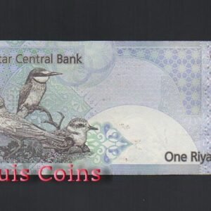 B281-QATAR-ND 2003卡達紙幣1 Riyal（406）
