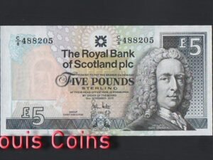B283-SCOTLAND-2010蘇格蘭紙幣,5 Pounds Sterling(B)