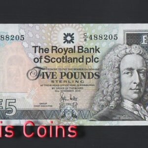 B283-SCOTLAND-2010蘇格蘭紙幣,5 Pounds Sterling(B)
