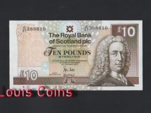 B284-SCOTLAND-2010蘇格蘭紙幣,10 Pounds Sterling(1331)