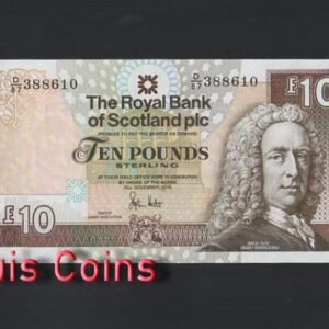 284-1 B284-SCOTLAND-2010蘇格蘭紙幣,10 Pounds Sterling(1331)