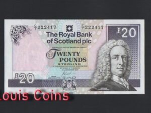 B285-SCOTLAND-2007蘇格蘭紙幣,20 Pounds Sterling(B)