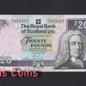 B285-SCOTLAND-2007蘇格蘭紙幣,20 Pounds Sterling(B)