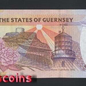 B286-GUERNSEY-ND (1996-2008)根西島紙幣,5 Pounds(B)