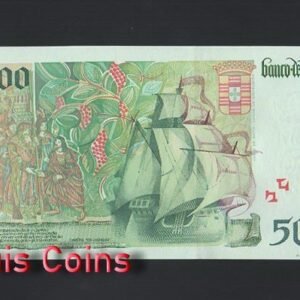 B293-PORTUGAL-1995-1998葡萄牙紙幣5000 Escudos(O)