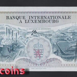 298-2 B298-LUXEMBOURG-1968盧森堡鈔票.100 Francs(O)