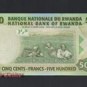B308-RWANDA--2008盧安達紙幣500 Francs(684)