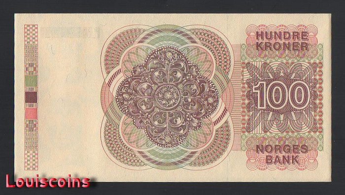 B317-NORWAY-1994挪威紀念紙幣,100 Kroner含冊(T)