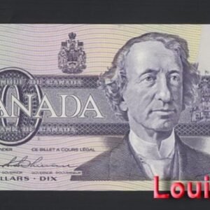 B318-CANADA-1989加拿大紙幣- 10 dollars（225）