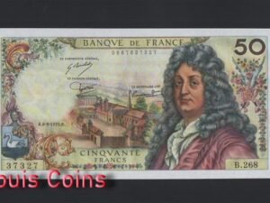 B319-FRANCE-1962-1976法國紙幣-50 Francs(B)