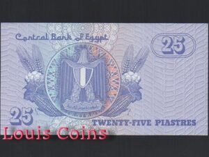 B326-EGYPT--1985-2008埃及紙幣25 Piastres(829)