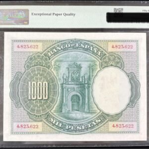 B335-SPAIN-1925西班牙紙鈔-1000 Pesetas(O)