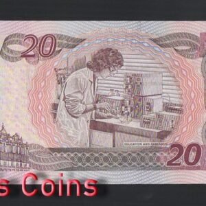 B343-SCOTLAND-1999-2001蘇格蘭紙幣,20 Pounds Sterling(B)