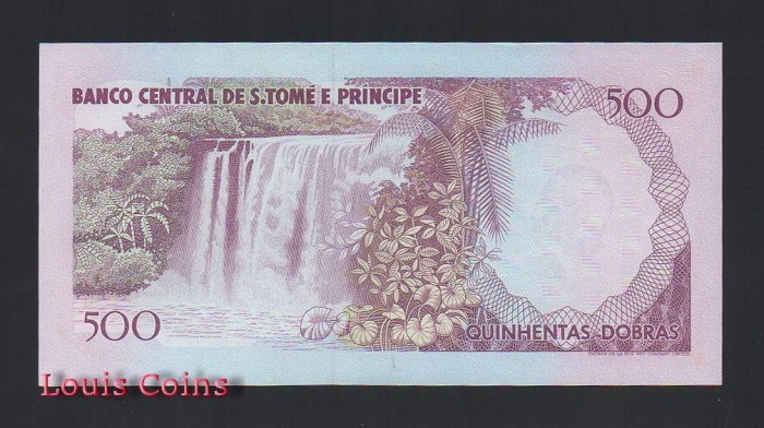 354-2 B354-Sao Tome and Principe--1993聖多美普林西比紙幣(824)