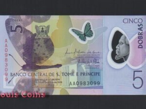 B355-Sao Tome and Principe--2016聖多美普林西比塑膠鈔票(B)