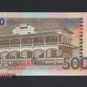 357-2 B357-Sao Tome and Principe--1996聖多美普林西比紙幣50000 DOBRAS(1190)