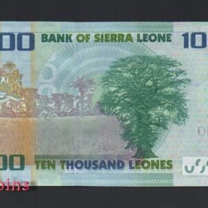 B359-SIERRA LEONE--2010獅子山紙幣10.000 Leones(525)