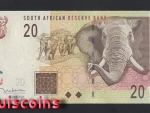 B360-SOUTH AFRICA-2005 & 2009南非紙幣20 Rand(482)