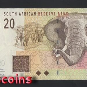 360-1 B360-SOUTH AFRICA-2005 & 2009南非紙幣20 Rand(482)