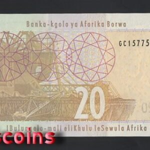 360-2 B360-SOUTH AFRICA-2005 & 2009南非紙幣20 Rand(482)