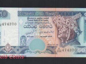 364-1 B364-SRI LANKA--2006斯里蘭卡紙幣50 Rupees(1374)
