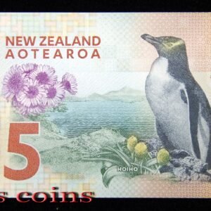 374-2 B374-NEW ZEALAND-2015紐西蘭塑膠鈔,5 Dollars(678)