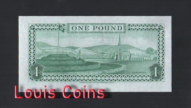 381-2 B381-ISLE OF MAN-1983男人島(曼島)紙幣,1 Pound(450)