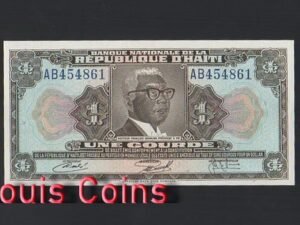 388-1 B388-HAITI-1935-73海地紙幣,1 Gourde(O)