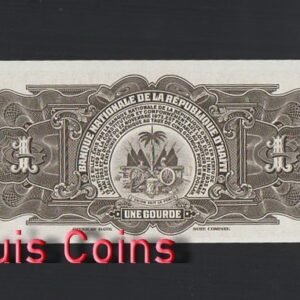 B388-HAITI-1935-73海地紙幣,1 Gourde(O)