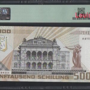B392-AUSTRIA-1988奧地利鈔票-5.000 Schilling(HB)