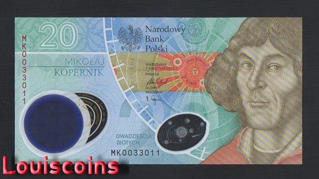B397-POLAND-2023波蘭塑膠紀念紙幣含冊,20 Złotych(B)