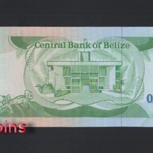 B040-BELIZE1983-1987-貝里斯(伯利茲)紙幣,1 Dollar