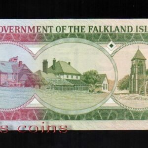 43-2 B043-Falkland Islands-1986福克蘭群島紙鈔.Elizabeth II(155)