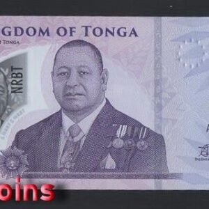 B046-TONGA-2023東加(湯加)塑膠紙幣,5 Paanga(209)