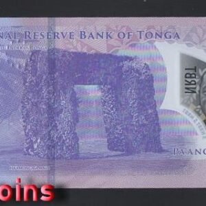 B046-TONGA-2023東加(湯加)塑膠紙幣,5 Paanga(209)
