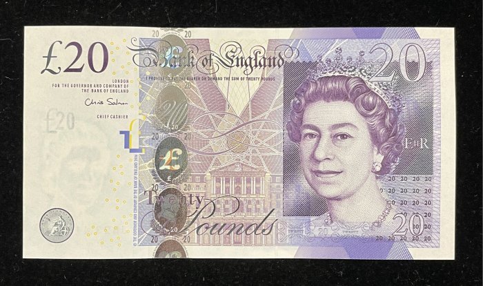 49-1 B049-GREAT BRITAIN-2006英國紙幣-20 Pounds(B)