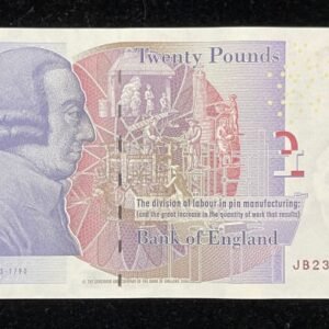 49-2 B049-GREAT BRITAIN-2006英國紙幣-20 Pounds(B)
