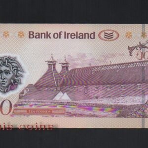 71-2 B071-NORTHERN IRELAND-2017北愛爾蘭塑膠鈔.10 pounds(1309)