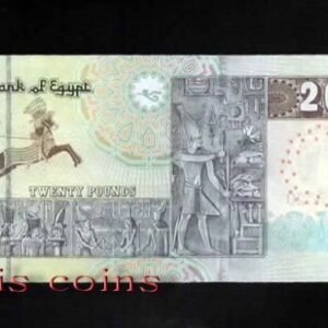 77-2 B077-EGYPT-2016-17埃及紙鈔.20 Pounds穆罕默德·阿里清真寺(981)