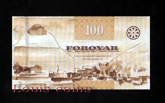 B080-FAEROE ISLANDS-2011法羅群島紙鈔.100 Krónur(676)