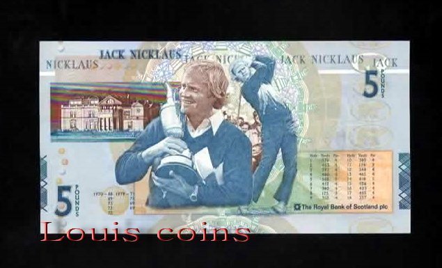 B081-SCOTLAND-2005蘇格蘭紀念鈔.5 POUNDS(872)