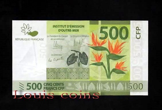 82-1 B082-FRENCH PACIFIC TERRITORIES-2014法屬大洋洲紙鈔.500(970)