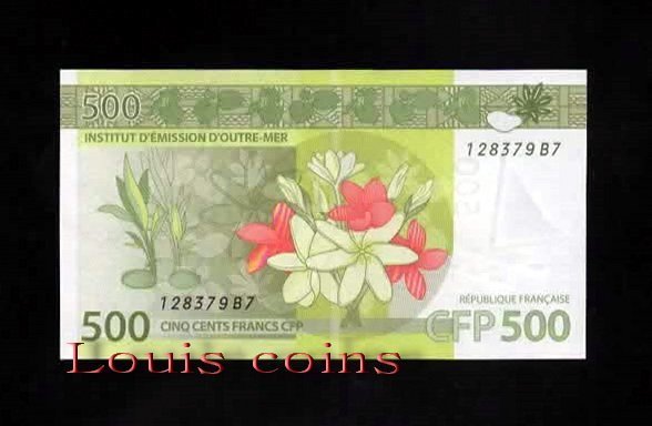 82-2 B082-FRENCH PACIFIC TERRITORIES-2014法屬大洋洲紙鈔.500(970)