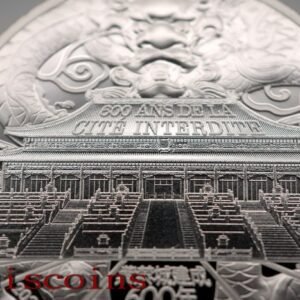 F083‧France‧2020法國‧世界遺產~紫禁城建成600年Proof銀幣